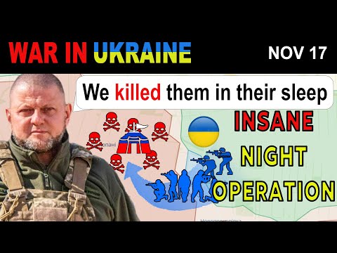 17 Nov: SLAUGHTER. Ukrainians SNEAK INTO RUSSIAN BARRACKS AT NIGHT | War in Ukraine Explained