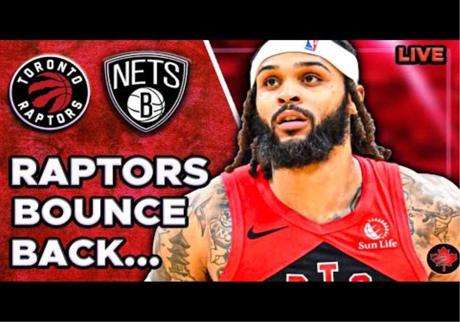 Toronto Raptors Bounce Back! - Raptors vs. Nets Live Watch Along!