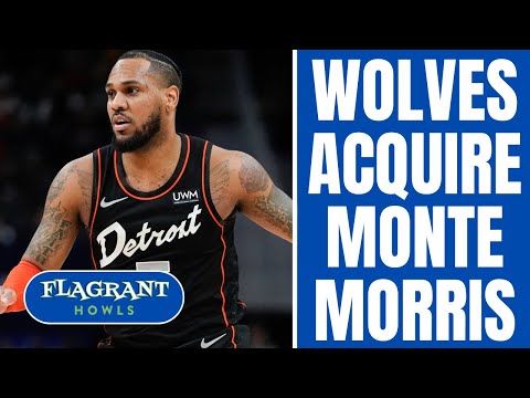 BREAKING: Minnesota Timberwolves acquire Monte Morris from Detroit Pistons
